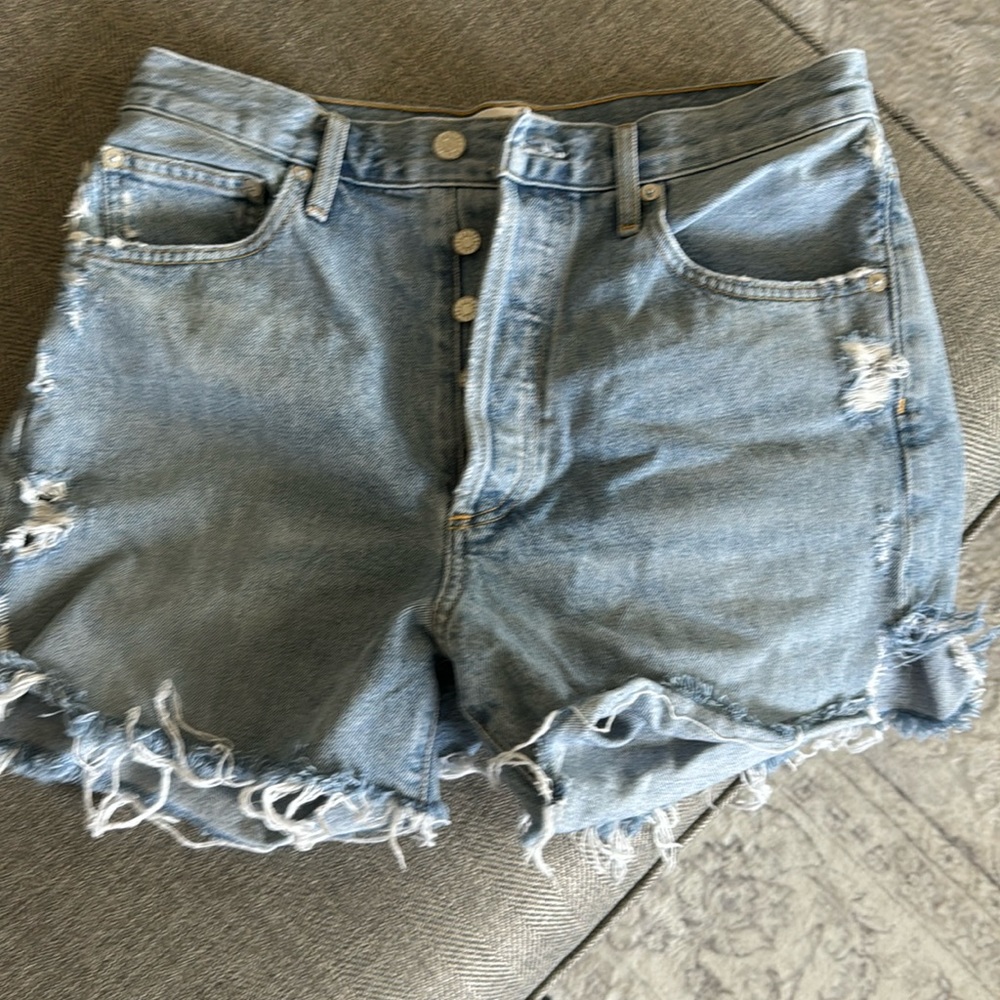 Agolde mom Jean shorts